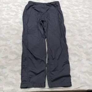 L.L. Bean Windbreaker Pants Mens XL Black Pull On Hiking Straight‎ Leg Outdoots